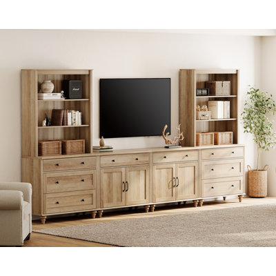 140-150 Inch Wide Entertainment Center | Wayfair